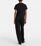 Givenchy Distressed printed cotton jersey T-shirt