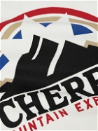 Cherry Los Angeles - Mountain Expedition Logo-Print Cotton-Jersey Sweatshirt - White