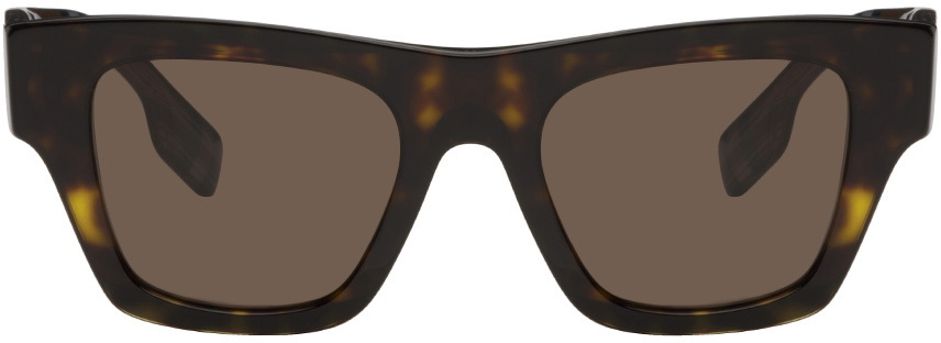 Burberry Tortoiseshell Square Sunglasses Burberry