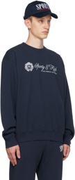 Sporty & Rich Navy Regal Sweatshirt