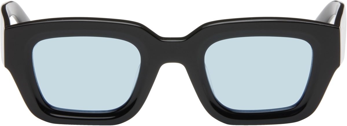 BONNIE CLYDE Black & Blue Karate Sunglasses