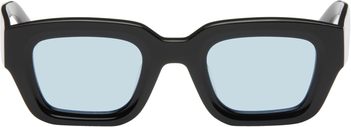 Photo: BONNIE CLYDE Black & Blue Karate Sunglasses
