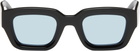 BONNIE CLYDE Black & Blue Karate Sunglasses