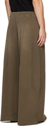 R13 Khaki Foldover Sweatpants