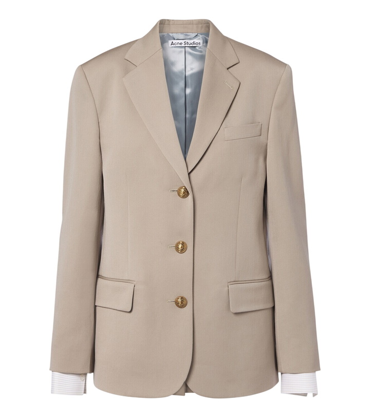 Photo: Acne Studios Layered wool blazer