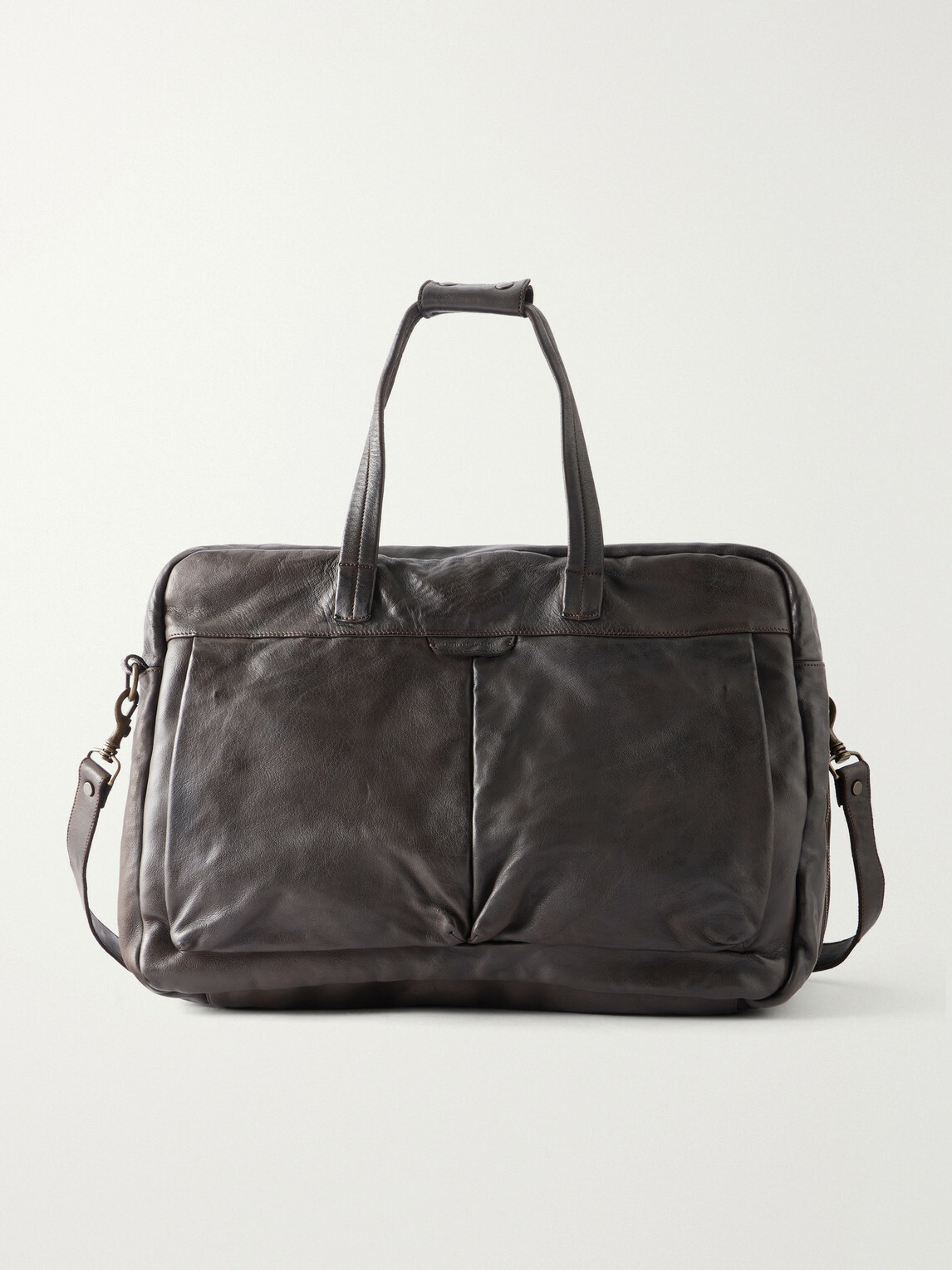 Officine Creative - Helmet 056 Full-Grain Leather Weekend Bag