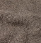 Loro Piana - Hudson Virgin Wool, Silk and Cashmere-Blend Sweater - Brown