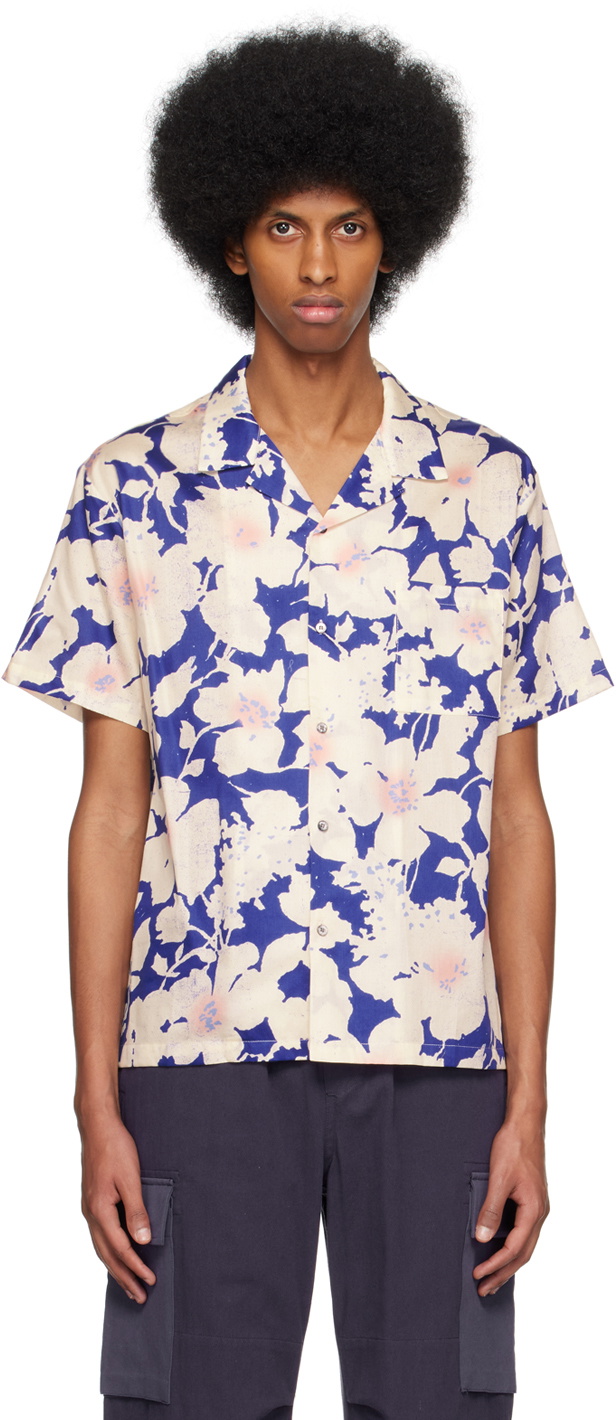 GQ3012◇DOUBLE RAINBOUU : SPACE JUNK Double Rainbouu Black and White Space Junk Shirt Double Rainbouu