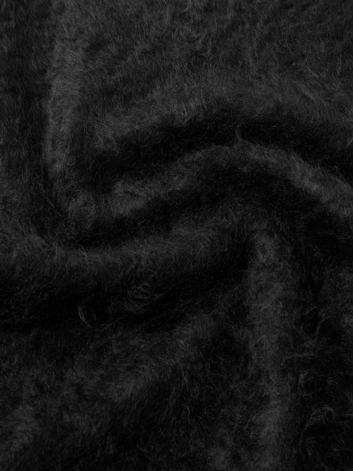 ssstein - Brushed-Cashmere Sweater - Black