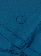 Folk - Garment-Dyed Cotton-Jersey T-Shirt - Blue