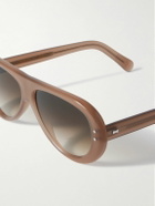 Mr P. - Cubitts Ischia Aviator-Style Acetate Sunglasses