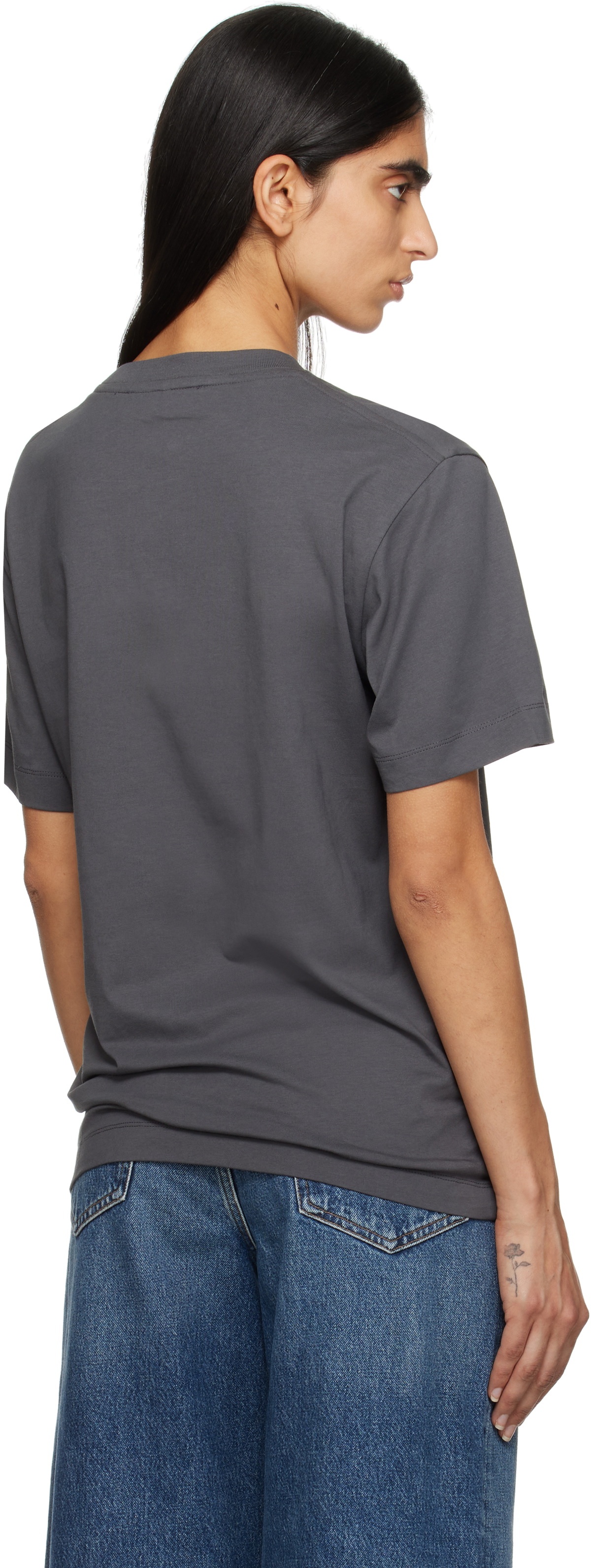 Études Gray 'Untitled' Regular T-shirt