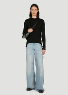 Courrèges - Suspender Strap Sweater in Black