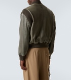 Loewe Leather bomber jacket