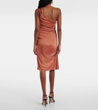 Tom Ford Gathered jersey cocktail dress