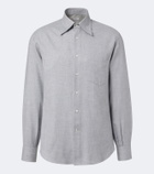Brunello Cucinelli Cotton-blend shirt