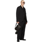 Yohji Yamamoto Black Chest Pocket Blazer