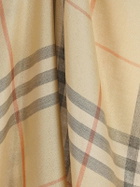 Burberry Checked Frayed-edge Scarf
