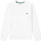 Lacoste Men's Classic Crew Sweat in White