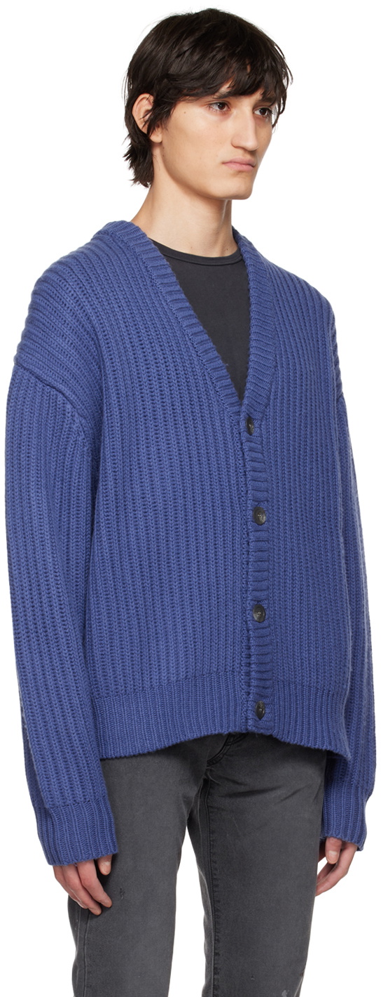 John Elliott Blue Capri Cardigan