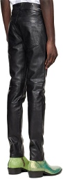 BLK DNM Black 25 Leather Pants