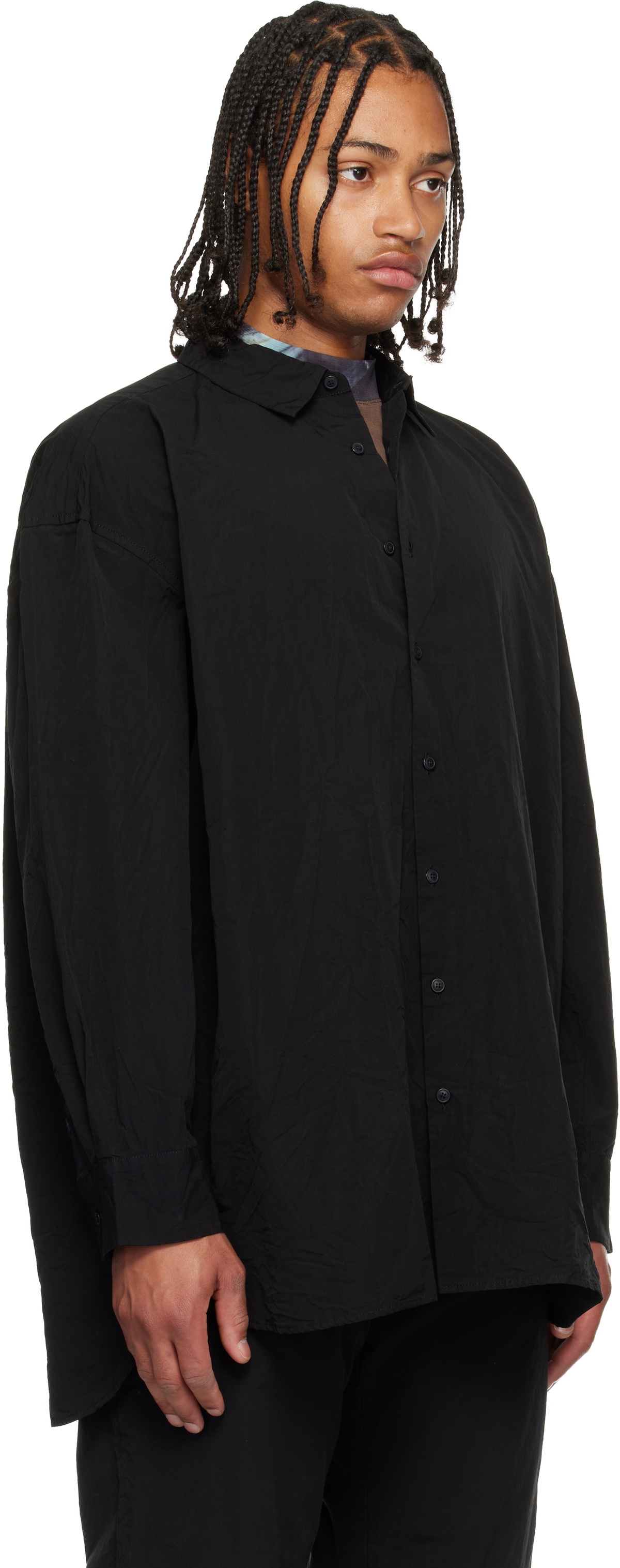 CASEY CASEY Black Hamnet Shirt