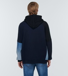 Loewe - Patchwork zipped cotton hoodie