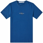 Calvin Klein Men's Monogram Logo T-Shirt in Naval Blue