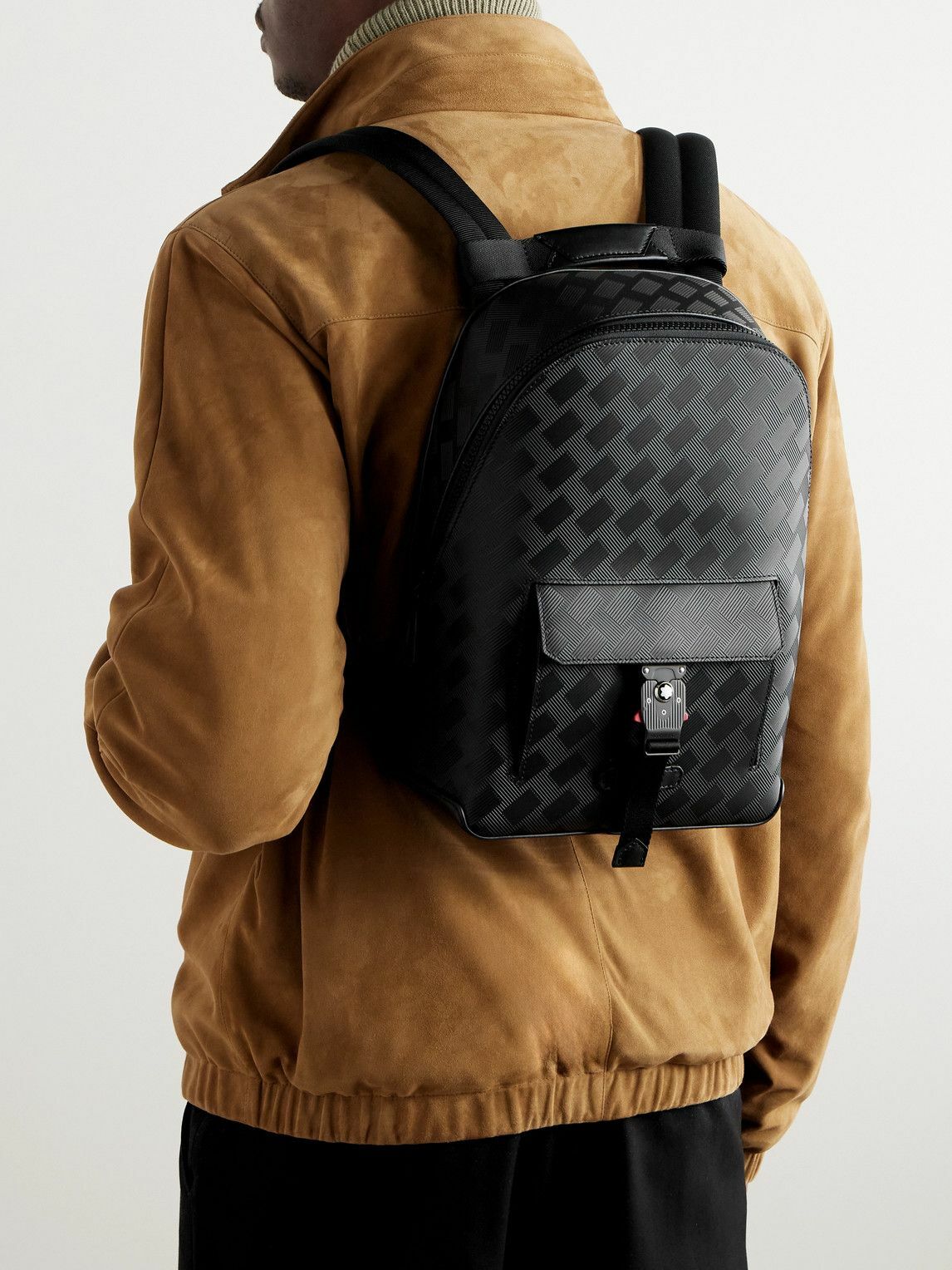 Montblanc - Mini Textured-Leather Backpack Montblanc