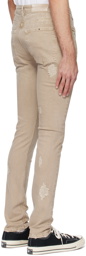 Ksubi Beige Van Winkle Jeans