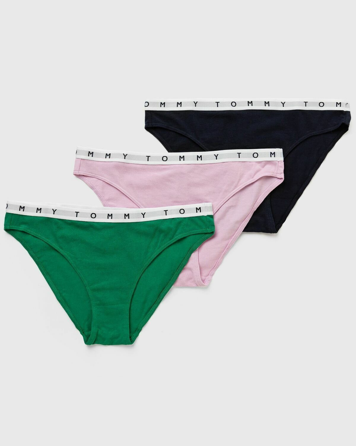Tommy Hilfiger Wmns 3 Pack Bikini Bottoms Multi - Womens - Panties