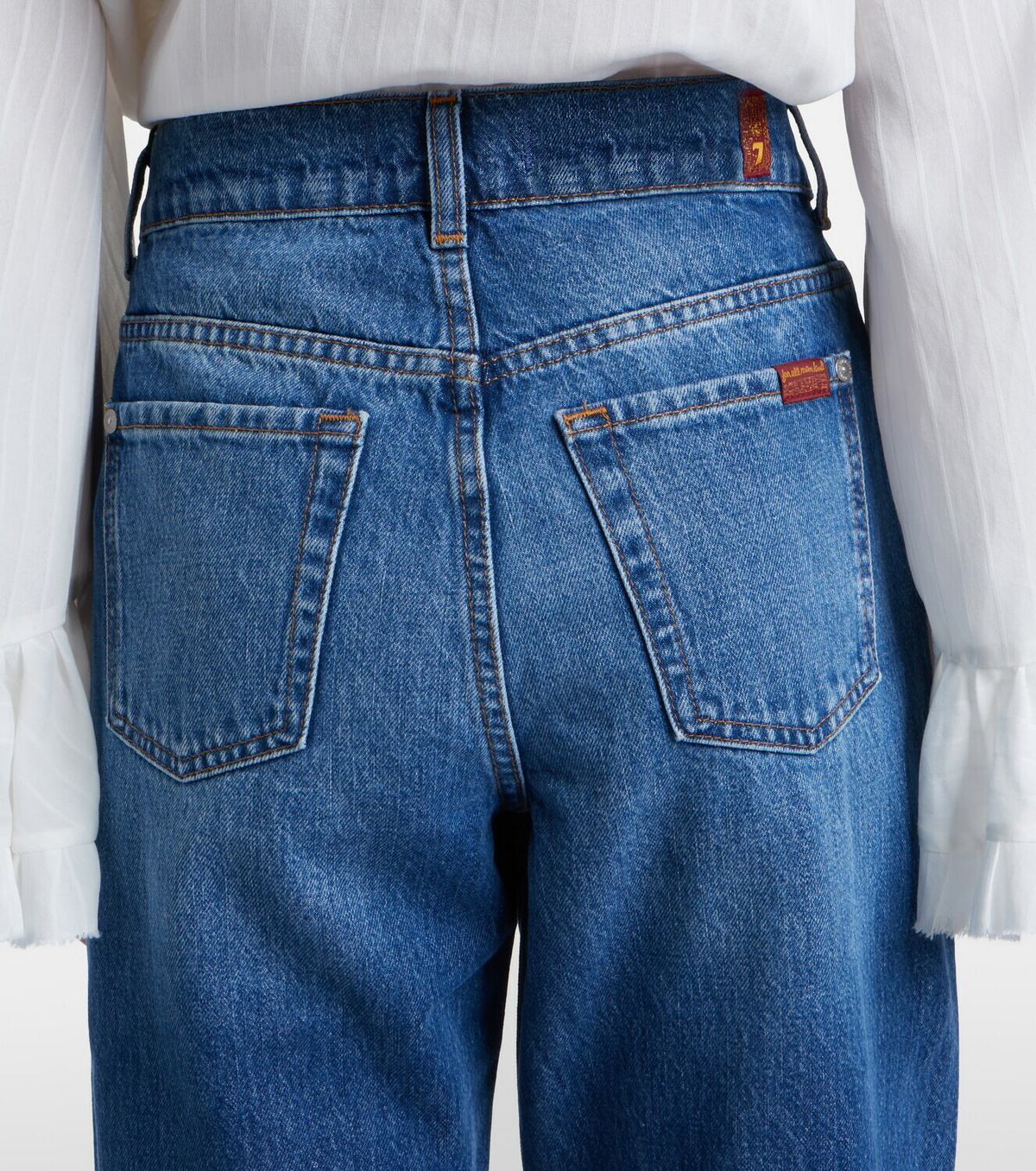 7 For All Mankind Tess straight jeans