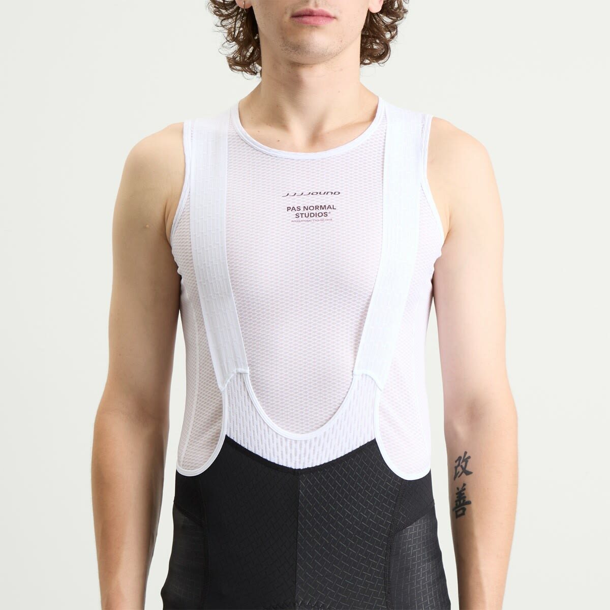 Pas Normal Studios Men's x JJJJound Sleeveless Base Layer in White