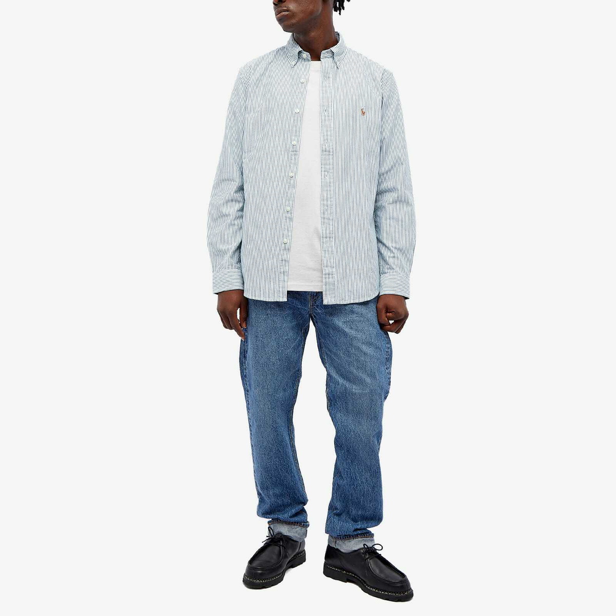 Ralph Lauren Green Stripe Shirt