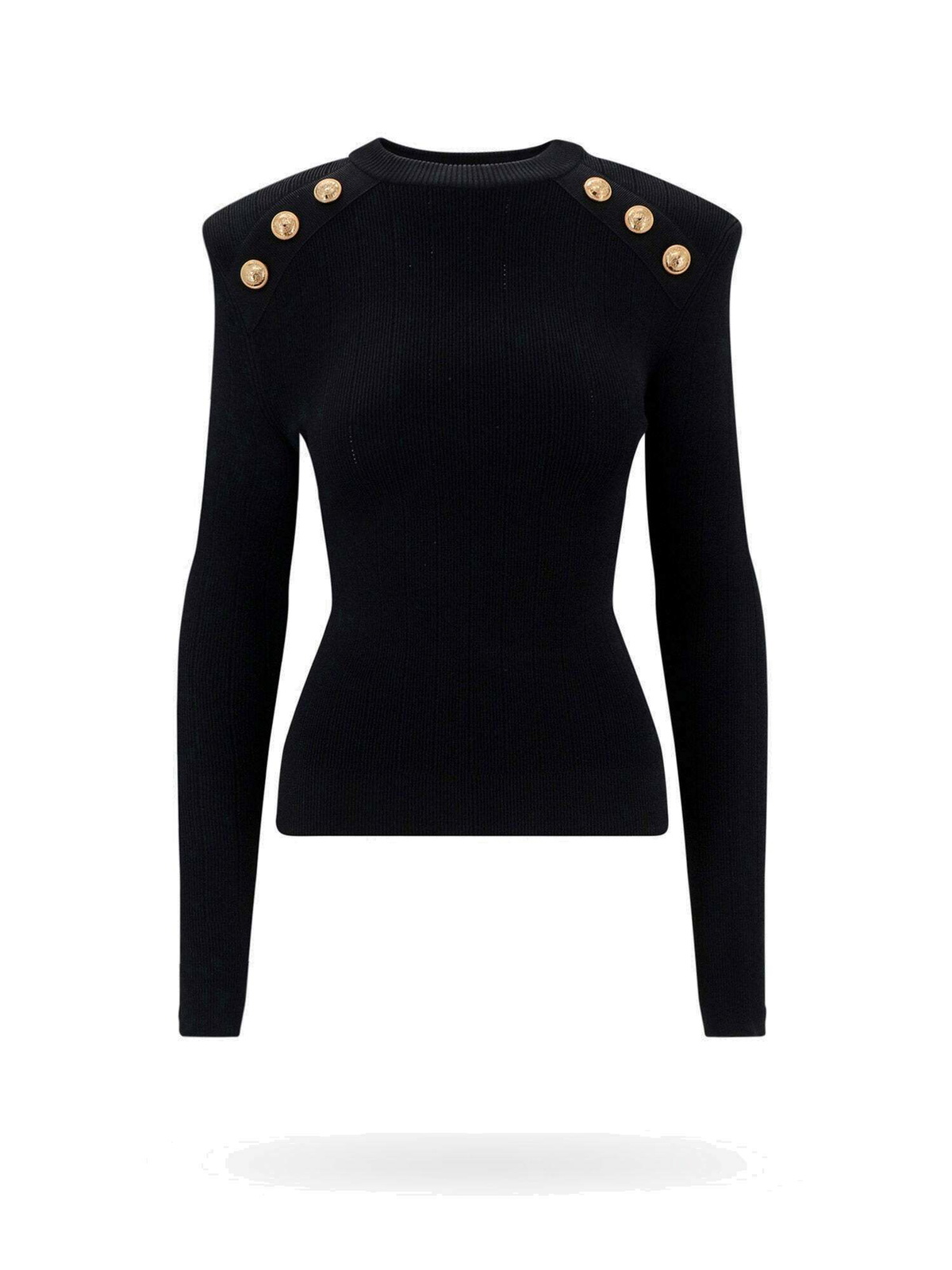 Balmain Sweater Black Womens Balmain