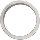 Maison Margiela Silver Polished Numbers Ring