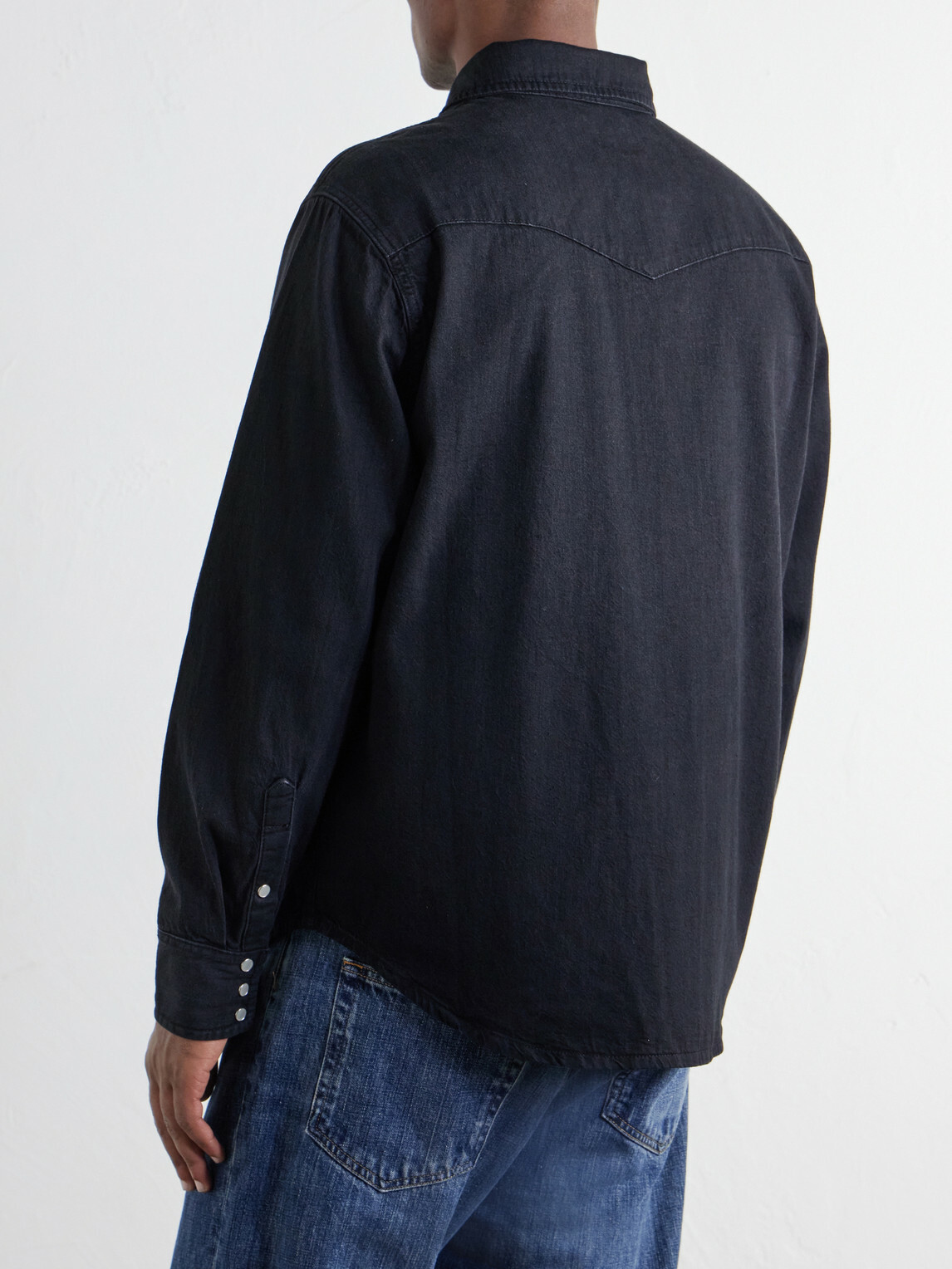 Aimé Leon Dore - Denim Shirt - Black