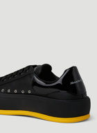 Deck Plimsoll Sneakers in Black