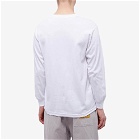 Pleasures Men's Long Sleeve Soundscape T-Shirt in White