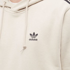 Adidas Men's 3 Stripe Hoody in Wonder Beige