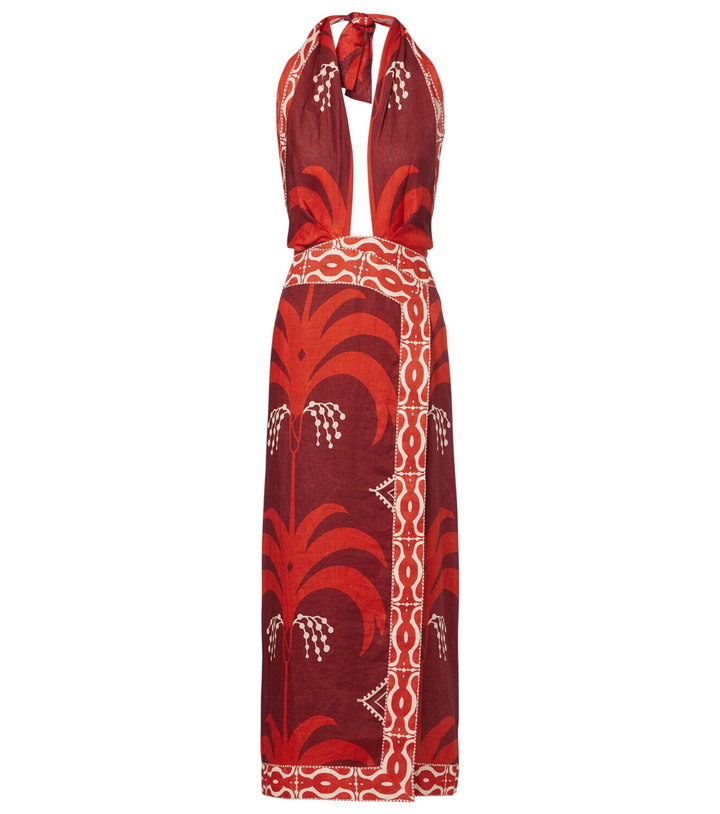 JOHANNA ORTIZ Elegant Expedition Crinkled Midi Dress Johanna Ortiz JOHANNA ORTIZ Elegant Expedition Crinkled Midi Dress Johanna Ortiz