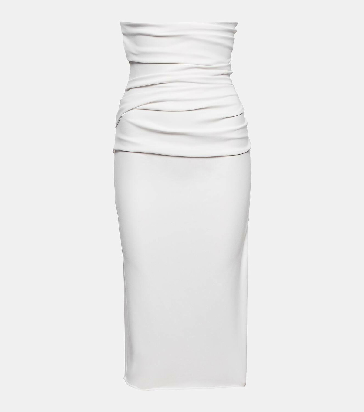 Maticevski Cygnet high-rise midi skirt