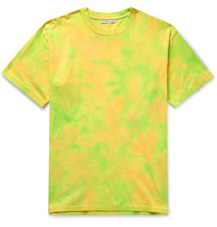 Photo: John Elliott - Tie-Dyed Cotton-Jersey T-Shirt - Multi