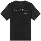 Balenciaga Men's Bleed Logo T-Shirt in Black/White