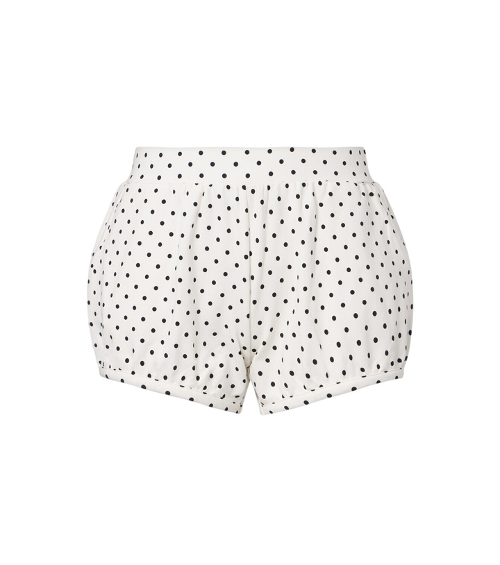 Photo: Posse Tommy polka-dot cotton-blend jersey shorts