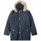 Woolrich Men's Artic Parka Jacket DF in Melton Blue