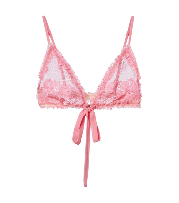 Photo: The Attico Lace bra top