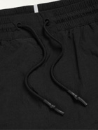 MCQ - In Dust Appliquéd Drawstring-Detailed Shell Cargo Trousers - Black