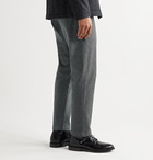 Barena - Slim-Fit Puppytooth Cotton-Blend Trousers - Gray