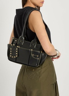 Ganni Posy Small Leather Shoulder bag - Black - One Size